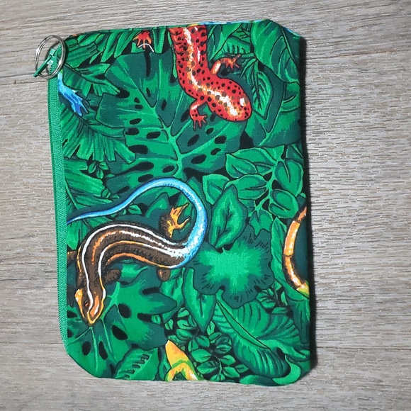 Lizard zipper pouch - Picture 2 of 3